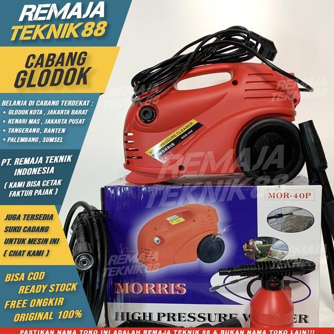 MESIN CUCI MOBIL MOTOR / STEAM AC / JET CLEANER / MORRIS 40P