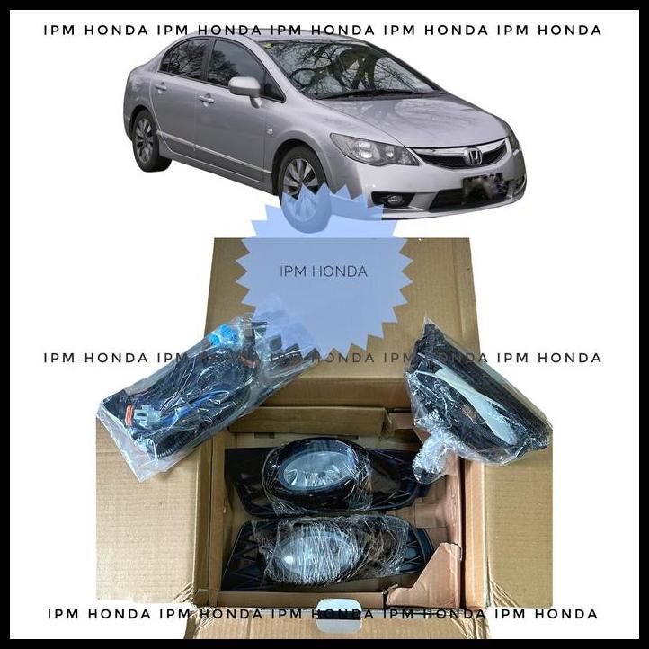 BEST DEAL FOG LAMP FOGLAMP LIGHT LAMPU KABUT HONDA CIVIC FD FD1 FD2 2009-2011 