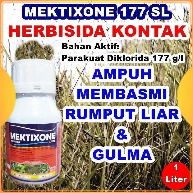 Mektixone 177 SL 250 ml Herbisida Kontak Pembasmi Rumput Liar Gulma
