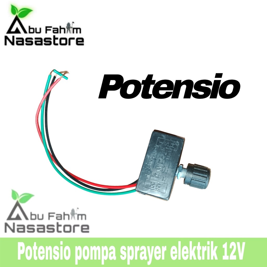 POTENSIO POMPA SPRAYER ELKTRIK 12V | POTENSIO SPRAYER ELEKTRIK 2IN1 | POTENSIO DC 12V