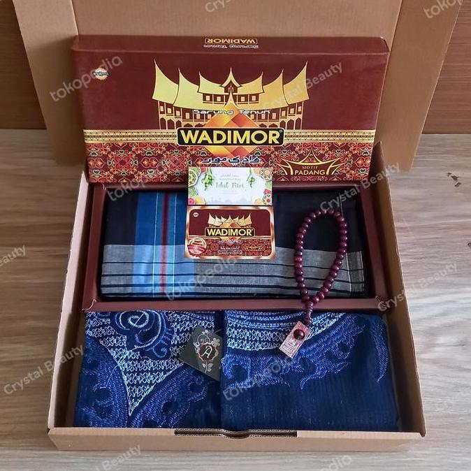 Sarung Wadimor Baju Koko Pakaian Pria Muslim Hampers Cowok Paket Murah
