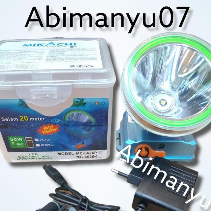 senter kepala selam 50 watt mikachi 6626