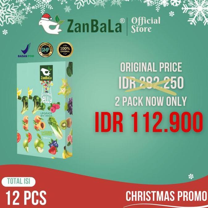 PROMO PAYDAY NEW VERSIONZanBaLa fruit and vegetable High Enzyme Jelly untuk Membantu Melancarkan BAB