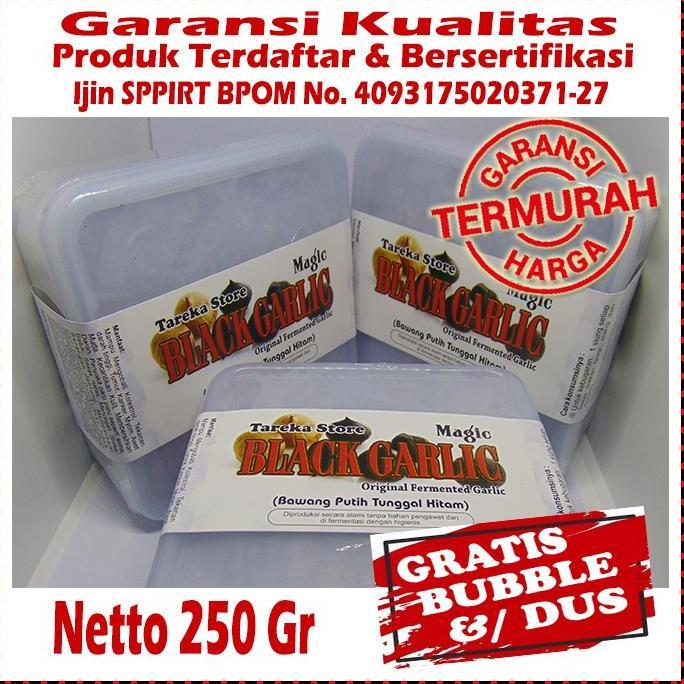 BAWANG PUTIH HITAM TUNGGAL - BAWANG HITAM LANANG -BLACK GARLIC