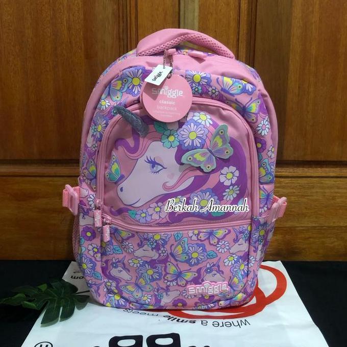 TERBARU smiggle hey there backpack original/tas smiggle unicorn original