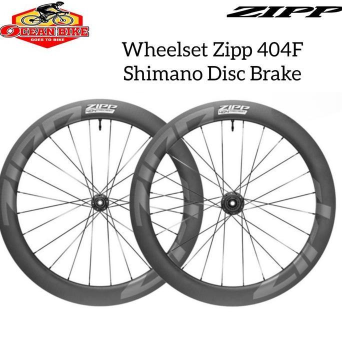 TERBARU Wheelset Carbon ZIPP 404 Firecrest Tubeless Disc Brake Centerlock Shimano