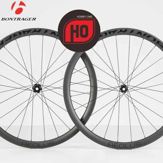 TERBARU Bontrager Aeolus Pro 37 Disc Brake TLR Tubeless Ready Carbon Wheelset