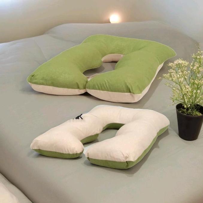 Bantal Hamil 2 Lapis SALE 50% Full Silikon Bantal Plus Sarung Ibu