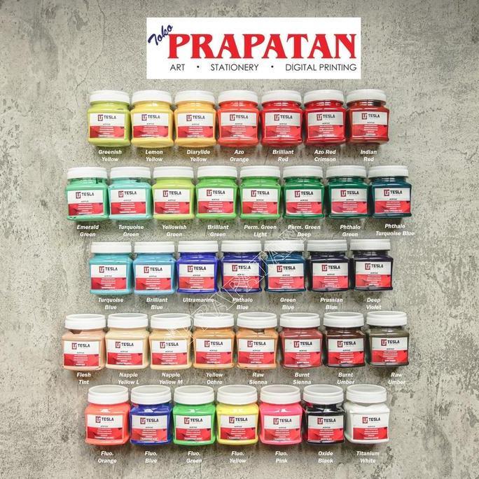 Tesla Acrylic Paint / Cat Akrilik Tesla 125 Ml