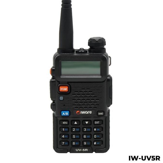 TERBARU HT Iware UV5R PREMIUM Dual Band UHF VHF walkie talkie Radio Ht Handy talky Layar BISA GRAB