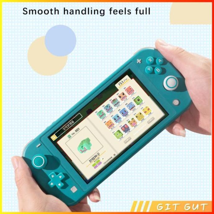 Consolflip- Nintendo Switch Lite Set Joycon D-Pad Abxy Button Cover Thumb Grip Cap