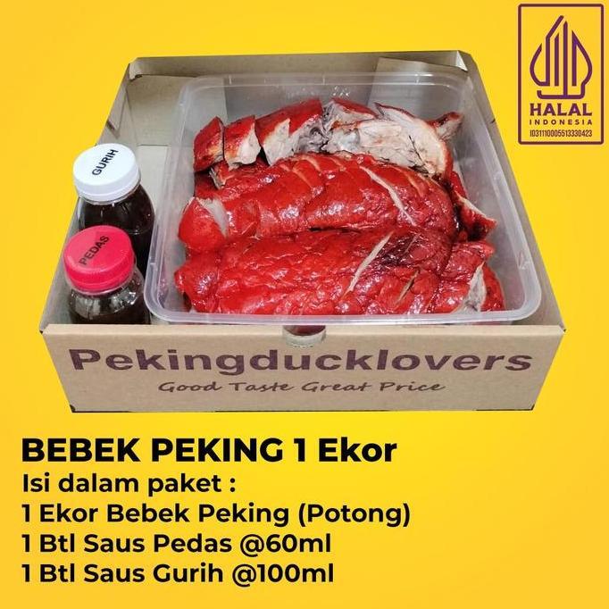 BEBEK PEKING PANGGANG (POTONG)