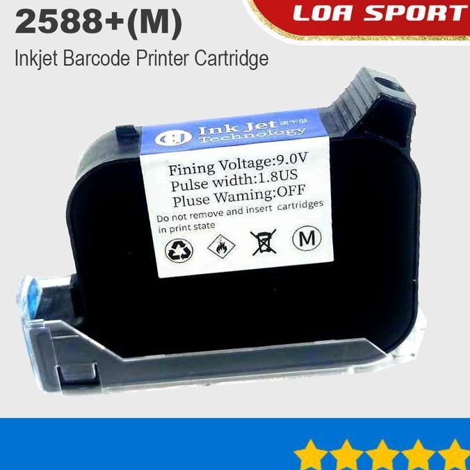TERBARU - Cartridge Tinta Printer Inkjet Barcode Quick Dry 2588+(M)