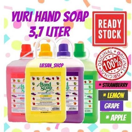 (SEMUA KURIR) YURI HANDSOAP 3, 7 LITER