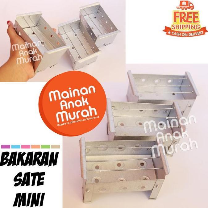 Thebest- Panggangan Sate Mini Bakaran Sate Mini Alat Pemanggang Sate Mini