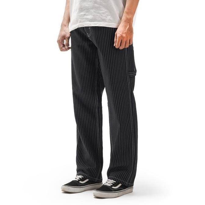 (BEST SELLER) Queenbeer - Wabash Carpenter Denim Pants Hustle Blue