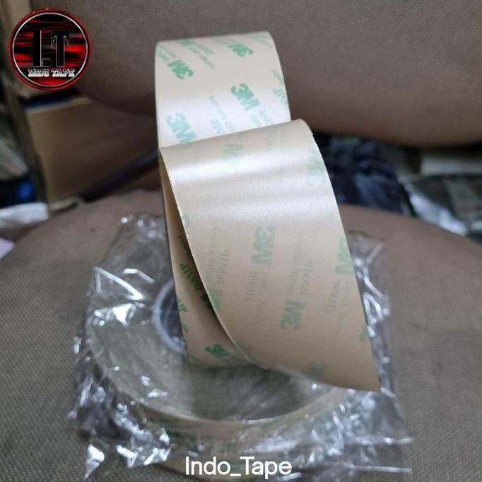 SAHAJA_BENI - DOUBLE TAPE 3 M 468MP CLEAR / GEL TRANSPARAN TIPIS ORIGINAL
