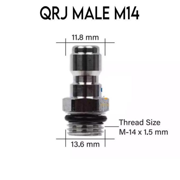 Quick Release 1/4 Jet Cleaner Selang Ke Gun