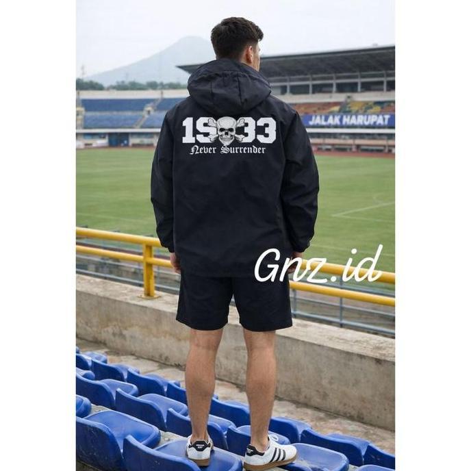 (BEST SELLER) Jaket Gorpcore cagoule DEWASA Persib Bandung 1933 Never Surrendee