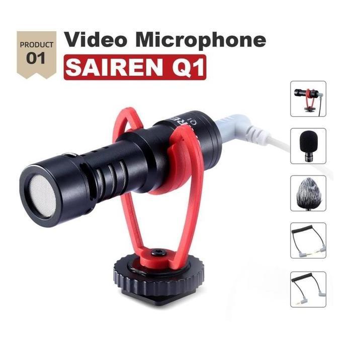 ULANZI Video Kit Combo 5 Paket Vlog buat Vlogging Mic LED Tripod Terlaris