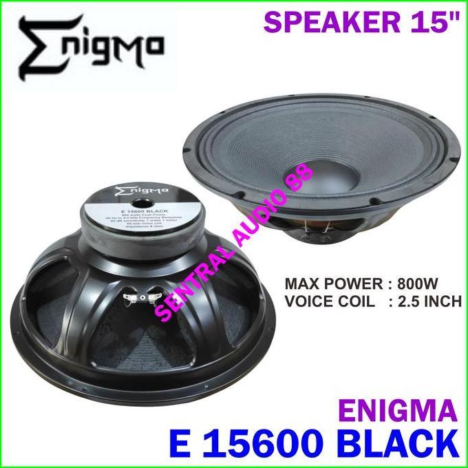DF63 - Speaker Enigma 15 inch E 15600 Black E15600 15" 15in Original