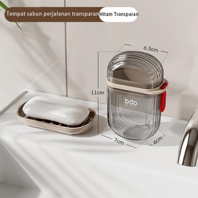 Tempat sabun batang kamar mandi tempat sabun travel traveling Kotak Sabun Batangan Tempat Sabun Mand