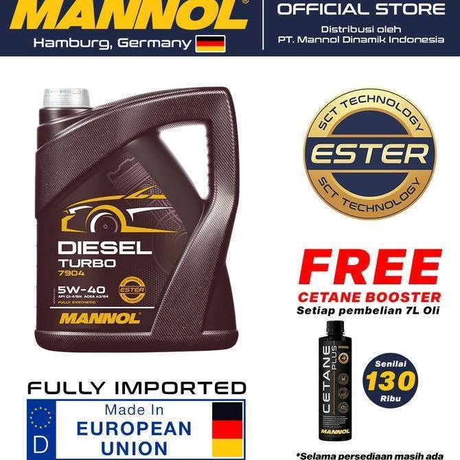Oli Mannol 7904 - Diesel Turbo 5W-40