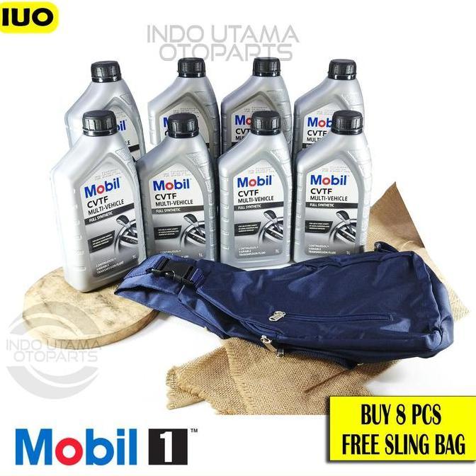 Oli Transmisi Matic Cvt Cvtf Mobil One 8 Liter + Tas