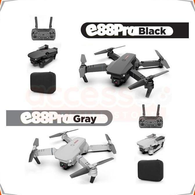 TERBARU - Drone E88 Pro dengan Kamera HD Ganda Drone Kamera WiFi FPV Drone Kamera 4K HD/ Remote Pesa