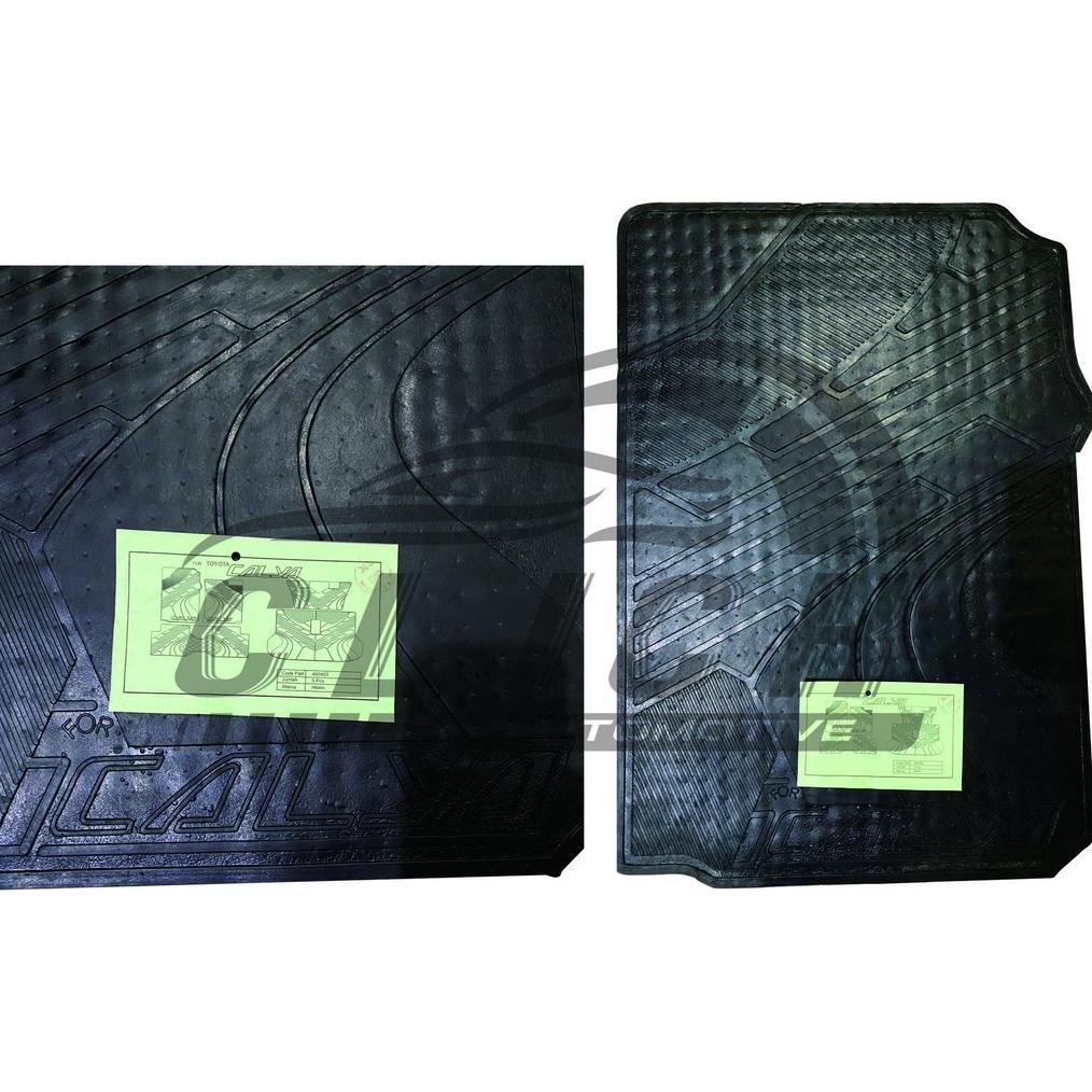 Gratis Ongkir Karpet Lantai Karet Calya Satu Set | Karpet Lantai Karet Mobil Calya | Karpet Alas Mob