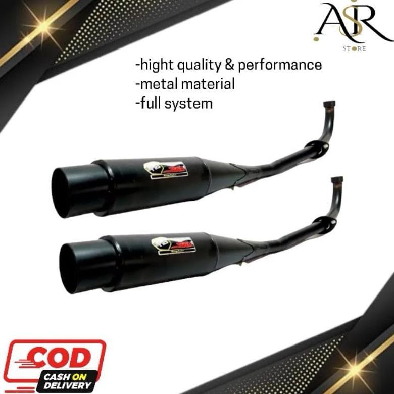 Terlaris Knalpot Racing Snd Supra Jupiter Kharisma Smash Vega Blade Crypton