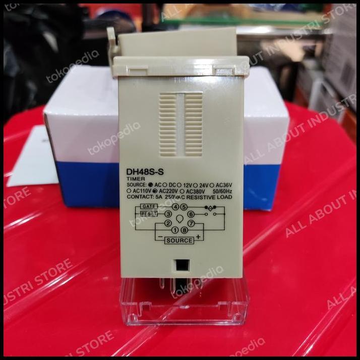 TERBARU OMRON DH48S-S RELAY TWIN COUNTER DH48S / DH48S S / DH48