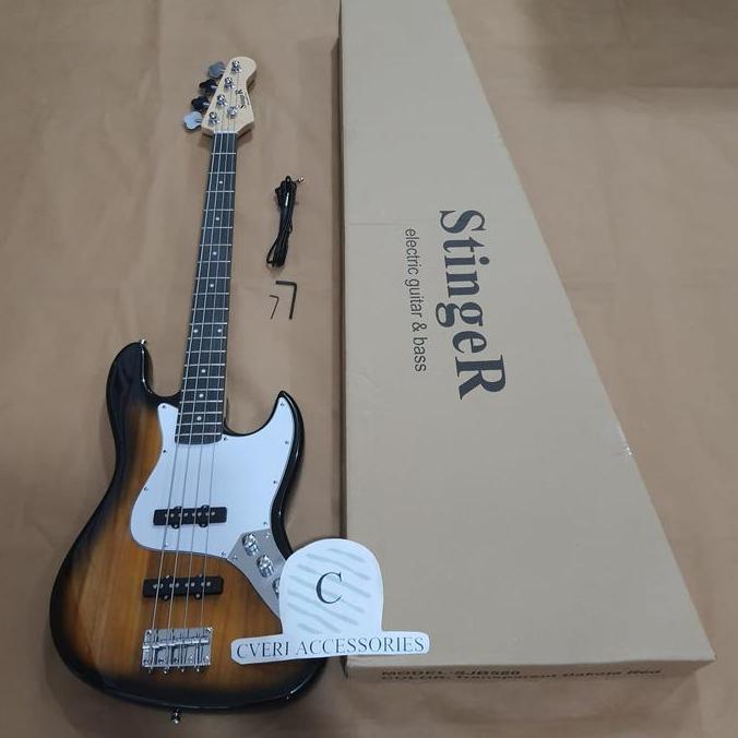 Murah Gitar Bass Stinger SJB580 Bass Gitar Elektrik Bass Murah SJB-580 Non COD
