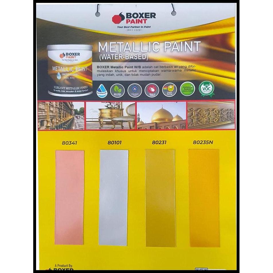 Cat Air Poster Metalik Boxer Metallic Paint Wb (500G) Promo