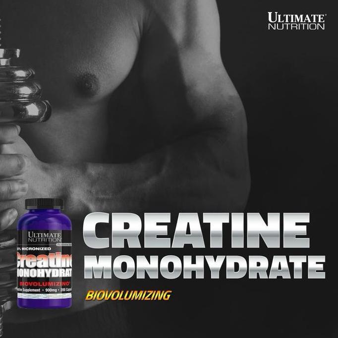 Ultimate Nutrition Creatine Capsules suplemen fitness / suplemen gym / suplemen protein