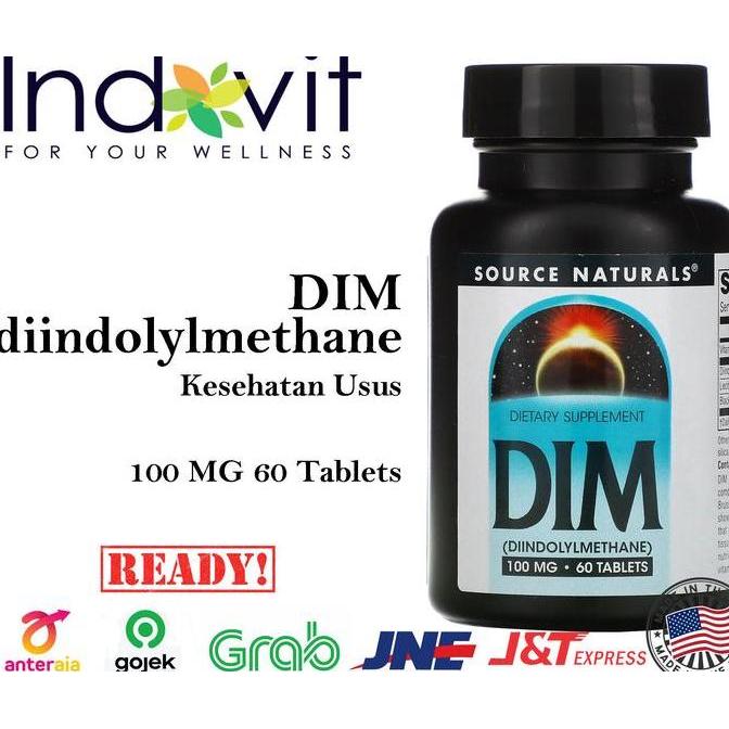 Source Naturals DIM 100 mg 60 Tab Source Natural DIM Diindolylmethane