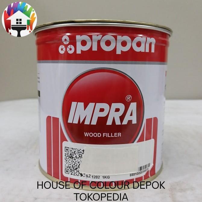 PROPAN IMPRA WOOD FILLER 5 KG/DEMPUL KAYU/DEMPUL KAYU INSTAN