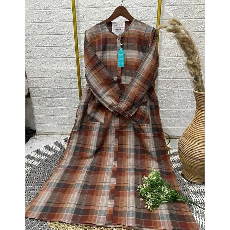 Gratis Ongkir Gamis Dns Dewasa - Katun Triset