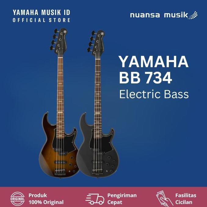Murah Yamaha BB 734 / BB-734 / BB734 Electric Bass Non COD