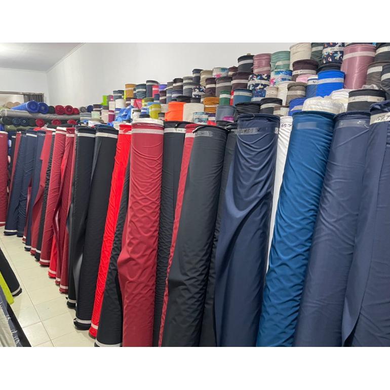 Viral  Kain Taslan Koting Balon Bening Waterproof 100% Kain Taslan Tebal