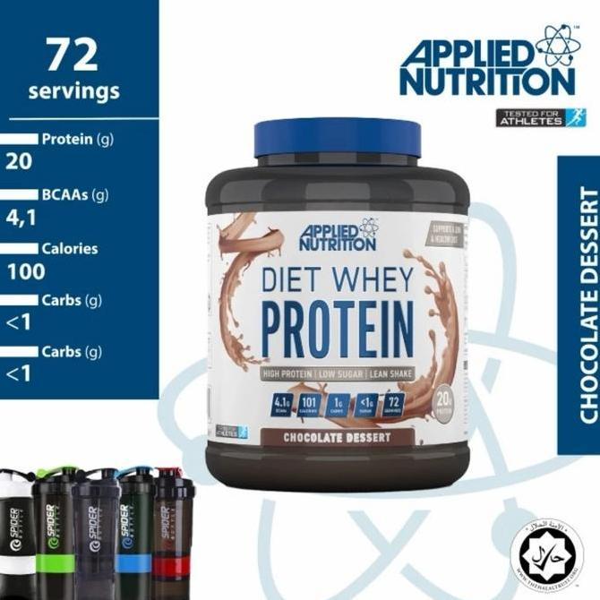 APPLIED NUTRITION DIET WHEY PROTEIN + CLA + L CARNITINE + FAT BURNER