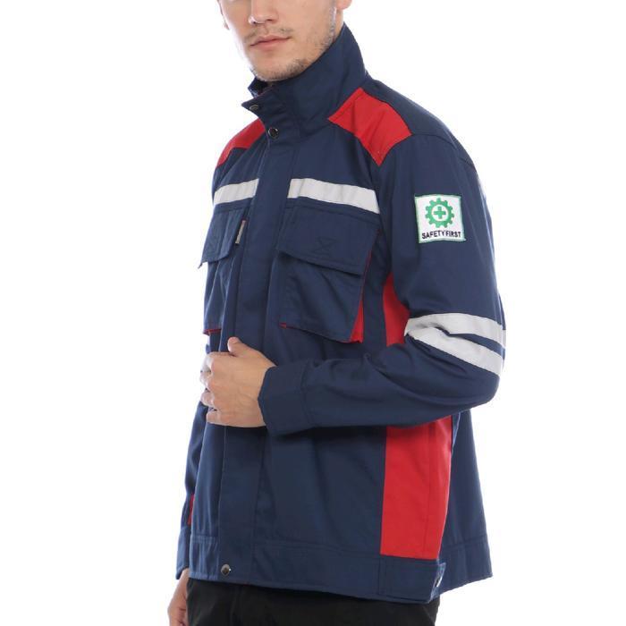 Otrahum Jaket Safety Wearpack Otrahum-Bwsres01 Baju Kerja Teknisi Proyek Lapangan K3 Hse Reflektif 3