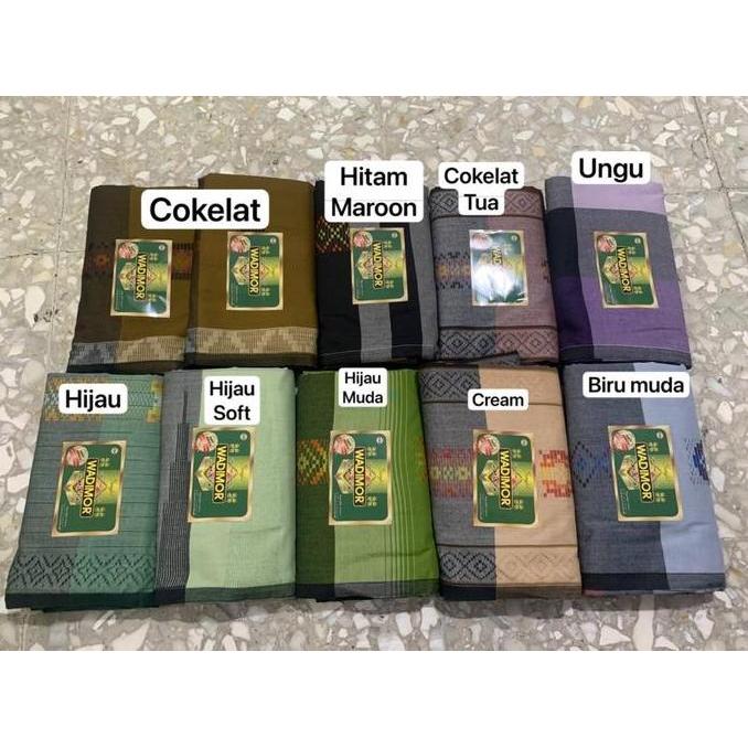 (BEST SELLER) Wadimor Sarung Tenun Songket Millenium Mewah Motif