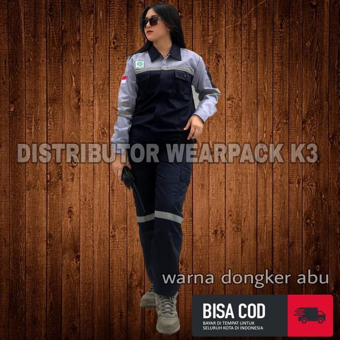 Baju Wearpack Kerja Stelan Baju Dan Celana Safety Apd K3 Original Dan Terpercaya