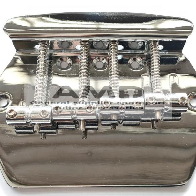 Murah Bridge atau Cam Bass OEM Musicman Sterling Sub Ray 4 Chrome Non COD