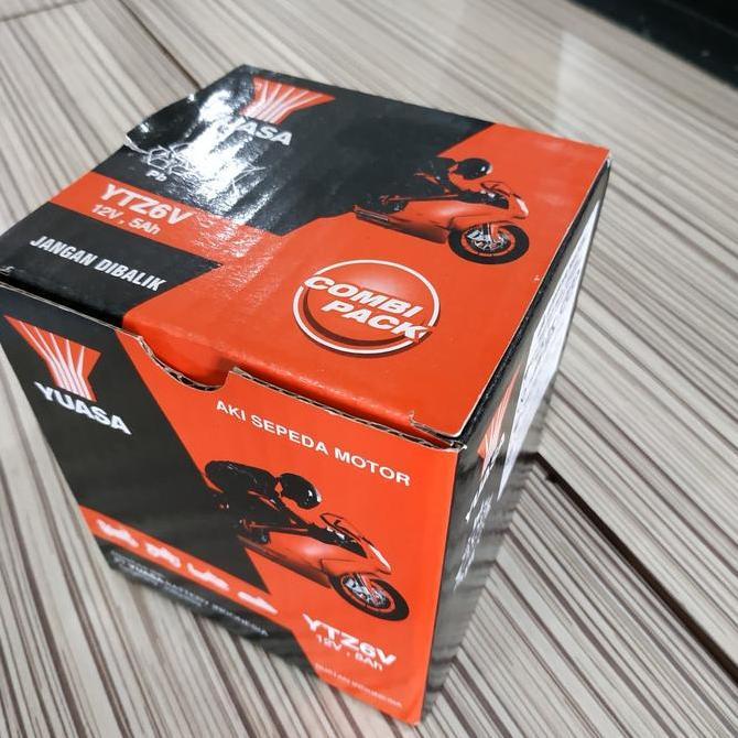 NEW AKI ACCU KERING YUASA YTZ6V