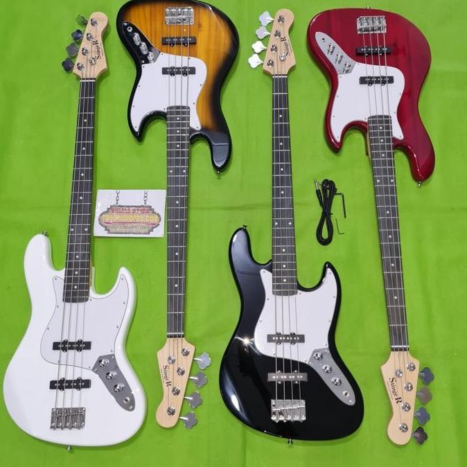 Murah Stinger SJb580 Elektrik Gitar Bass 4 String StingeR Jazz Bass Non COD