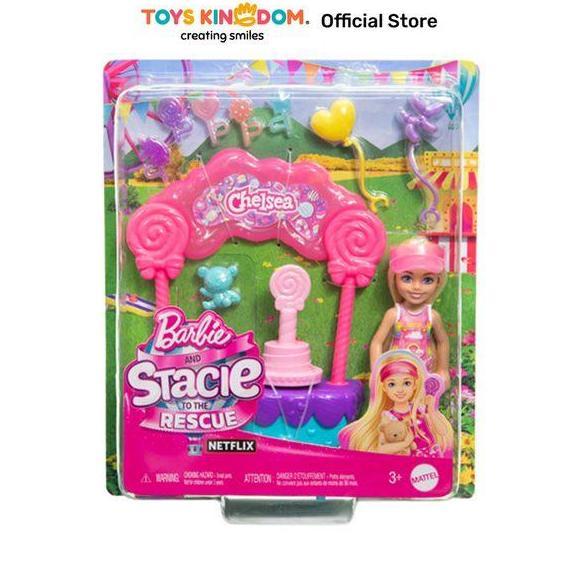 BARBIE SET BONEKA BARBIE AND STACIE CHELSEA HRM07