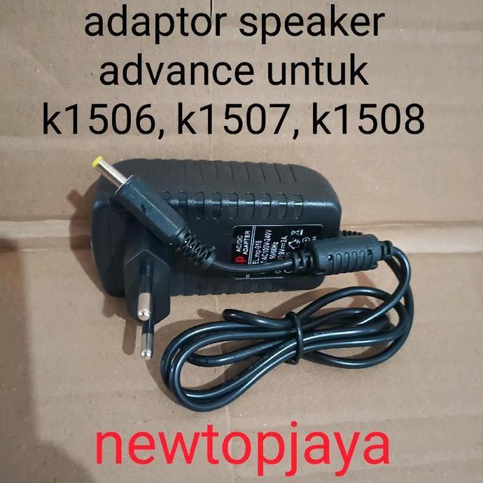 Trikikal- Adaptor Charger Untuk Speaker Advance K1506, K1507, K1508