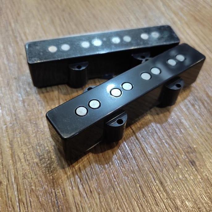 Murah Pickup Squier fender Jazz Bass Alnico V Set neck Bridge Bass 4 String Non COD